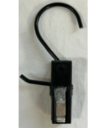 Black Multipurpose Hang-All Plastic Ultra Durable Boot Clip with Black Hook - £4.62 GBP