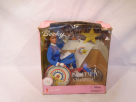 Barbie BECKY Barbie friend Australia Paralympic Champion 2000 Collectors New - £47.87 GBP