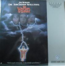 Witches of Eastwick (1987) Laserdisc NTSC Cher Jack Nicholson Comedy Horror - £6.04 GBP