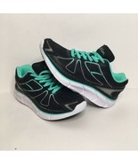 LA Gear Women&#39;s Memory Motion Black Turquoise Running Shoes Size US 6.5 - $39.39 CAD