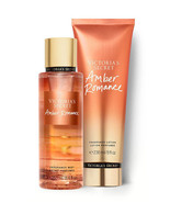 Victoria&#39;s Secret Amber Romance Fragrance Lotion + Fragrance Mist Duo Set  - £31.42 GBP