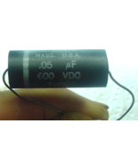 1 to8 NOS Aerovox Black Type V161-454 Capacitor .047 uf 600 vdc Date 6643 - $10.49 CAD