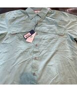 nepallo pro short sleeve blue turquoise mens S - $39.59