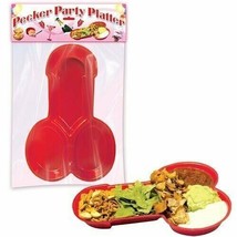 Hott Products Party Pecker Platter Red - $10.28