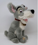 Disney Lady and the Tramp 14&quot; Talking Trump Dog Plush Stuffed Animal - £14.94 GBP