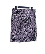TALBOTS PETITES Size 6P Abstract Print Assymetrical Skirt Work Office - £17.00 GBP