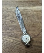 Vintage E Victoria Rhein Watch Japan Stainless Untested - $9.90