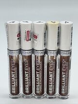 5pk L'Oreal Paris Makeup Brilliant Eyes Shimmer Liquid Eye Shadow, Bronz... - $25.64