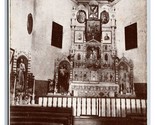 San Miguel Church Altar Interior Santa Fe New Mexico NM UNP DB Postcard V13 - $1.93