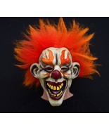 Scary Halloween Mask for adults - Killer Clown Halloween Flame Clown - $31.94 CAD