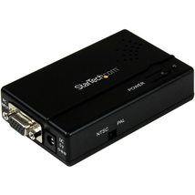 StarTech.com High Resolution VGA to Composite (RCA) or S-Video Converter - PC to - $145.26