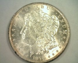 1879-O MORGAN SILVER DOLLAR UNCIRCULATED UNC. NICE ORIGINAL COIN FROM BO... - £130.37 GBP