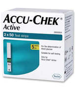 Accu-Chek Active Strips  100 (50x2) (Multicolor) - $36.00