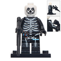 Skull Trooper Skin Epic Fortnite Battle Royale Lego Compatible Minifigure Bricks - £2.41 GBP