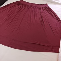 Sipersoft By Torrid Womens Pink Elastic Waist Circle Buttom Skirt Size 5 image 13