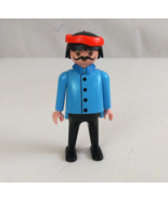 Vintage 1986 Geobra Playmobile Karate Master 2.75&quot; Toy Figure - $12.11 CAD