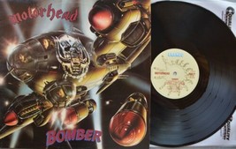 Motorhead Bomber Bronze Records BRON 523 UK First Press Vinyl LP 1979 EX+ - $69.29