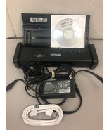 EPSON WorkForce ES-200 Portable Duplex USB Document Scanner Nice - Compl... - $129.95