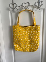 Handmade by PZQUILTS  Lined Large Bumble Bee Reversible Tote Bag - $21.95