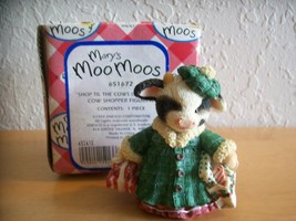 1994 Mary Moo Moo’s “Shop Til The Cows Come Home” Figurine  - £16.99 GBP