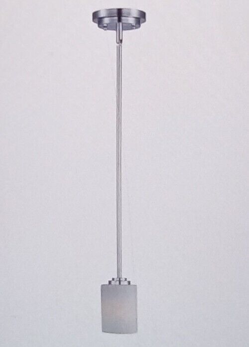 Maxim Lighting, Deven 1-Light Mini Pendant in Satin Nickel, 90030SWSN.60W. 426bp - $52.20