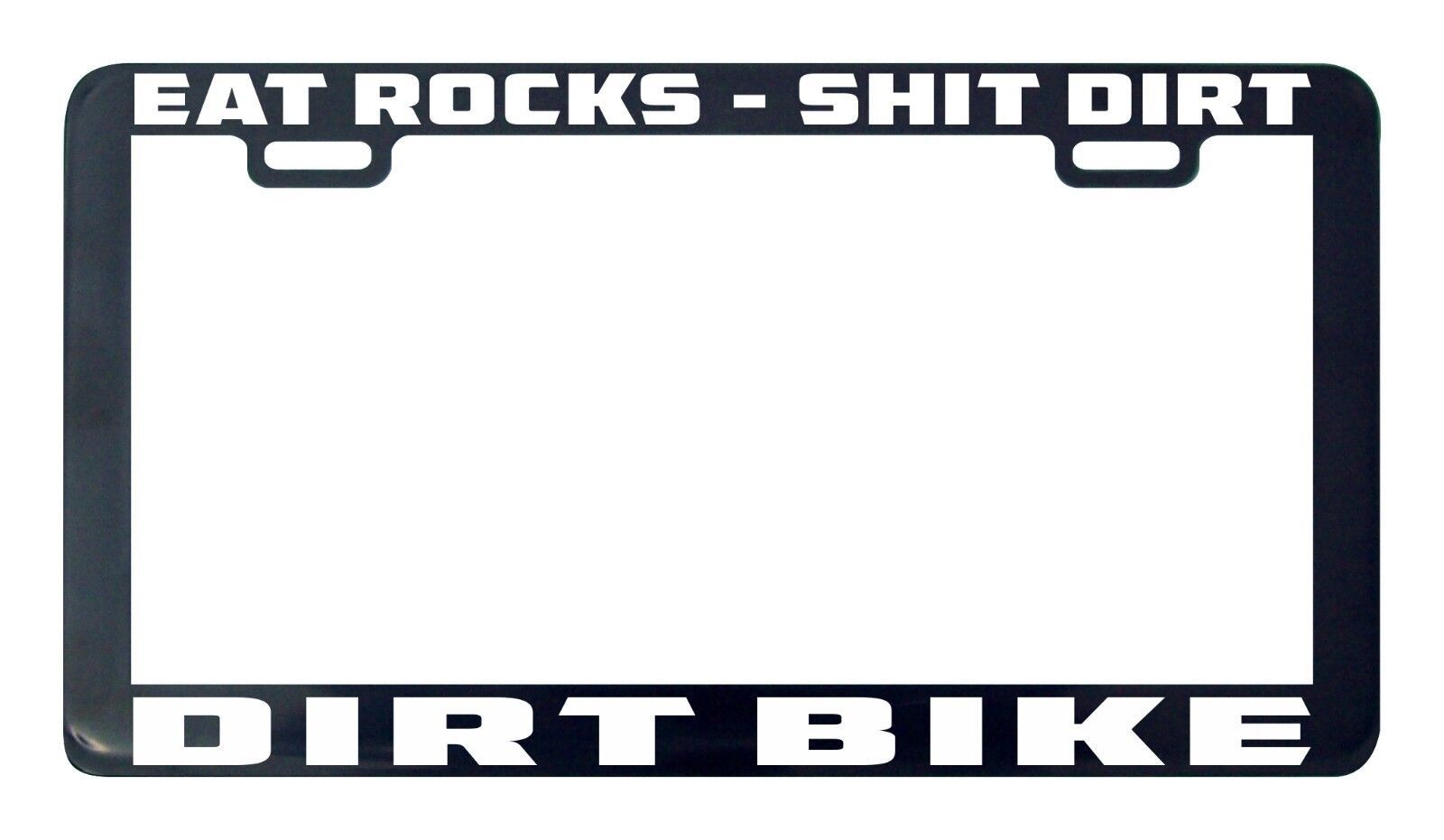 Moto de Cross Eat Rocas Sh # T Dirt Licencia Placa Marco Soporte - $6.26