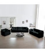 Modern Sofa Couch, 3 Piece Set Extra Deep Seat Sectional Sofa for Living... - $2,962.83