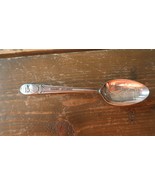 Vintage Silverplate Wm Rogers 6&quot; Spoon John Adams John Marshal Chief Jus... - £5.45 GBP