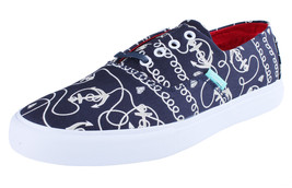 Diamond Supply Co diamond Cuts Navy Anchors Canvas Sneakers Boat Shoes B14-F103 - £49.40 GBP