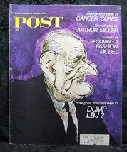 The Saturday Evening Post February 10, 1968 LBJ Cover - £3.11 GBP