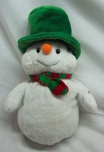 TY Pluffies SOFT CUTE SNOWMAN 9&quot; Plush Stuffed Animal Toy 2006 - $18.32