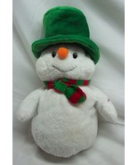 TY Pluffies SOFT CUTE SNOWMAN 9&quot; Plush Stuffed Animal Toy 2006 - $18.32