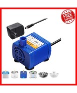 Durable Cat Fountain Pump Replacement for 1.6L &amp; 2.5L Fountains - Long L... - $519.78 MXN