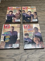 TV Guide Lot of 4 Star Trek Space&#39;s Final Frontier Covers May 29-June 4,... - $370.65 MXN