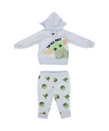 Star Wars The Child Grogu I&#39;m All Ears Hoodie and Jogger Set Grey - £11.94 GBP