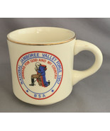 Boy Scout Coffee Mug 1957 National Jamboree Valley Forge BSA Vintage Cup  - $8.91