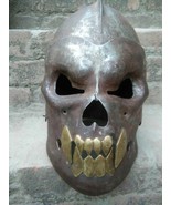 Old Skull Unico Medievale Casco Ottone Denti Medievale Teschio Casco Met... - $319.14