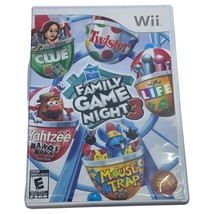 Hasbro Family Game Night 3 Nintendo Wii Complete - £19.57 GBP