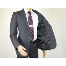 Men's Soft Wool Cashmere Single Breasted Suit Giorgio Cosani 900 Dark Gray image 6