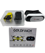 Sky Rider Goldfinch Drone with Wi-Fi Camera VR Goggles 328ft Range Foldable - $898.44 MXN