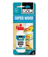 Bison Super Wood Glue 75g - exterior, strong, transparent after drying - $505.44 MXN