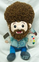 Fiesta Funny &amp; Cute Bob Ross The Painter 11&quot; Plush Stuffed Animal Doll New - £15.87 GBP