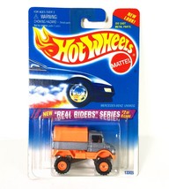 Hot Wheels Blue Card: Real Riders Mercedes Benz Unimog #2 of 4 Cars - $18.50