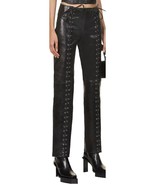 Leather Pants Jeans Waist Size Womens High Rise Skinny Women Style Pant ... - $2,580.42 MXN