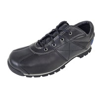 Timberland J Euro Hiker OX Black Boys Shoes 94953 Leather Casual Vintage Size 6 - $44.10