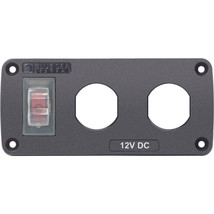 Blue Sea 4364 Water Resistant USB Accessory Panel - 15A Circuit Breaker,... - £28.80 GBP