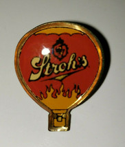 Vintage Stroh’s Logo Emblem Hat Vest Lapel Pin. Barlow, Beer Advertising - £13.54 GBP
