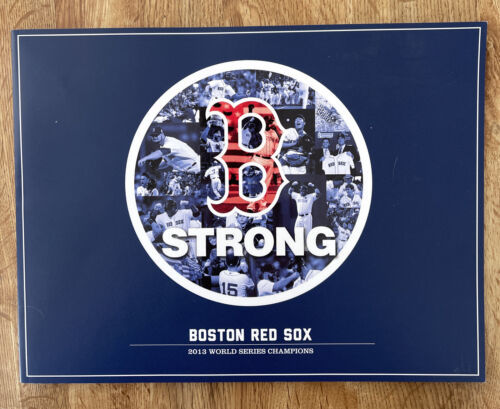 Primary image for 2013 B STRONG - Boston Red Sox - 2013 World Series Champions Book. New Condition