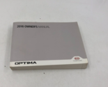 2016 Kia Optima  Owners Manual Handbook OEM J02B03044 - £18.06 GBP