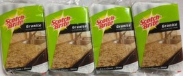 4 Pack Scotch-Brite Granite Cleaning Pad  Cleans &amp; Shines  - £15.69 GBP
